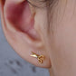 Titanium Tiny Scissors Flat Ear Piercing