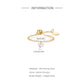 Chain Ring Heart Zircon