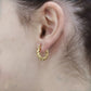 Spiral Round Earring Pair