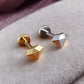 Diamond Jewel Titanium Ear Piercing
