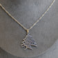 Lebanese Cedar Pendant Necklace