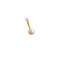 Pearl Belly Piercing