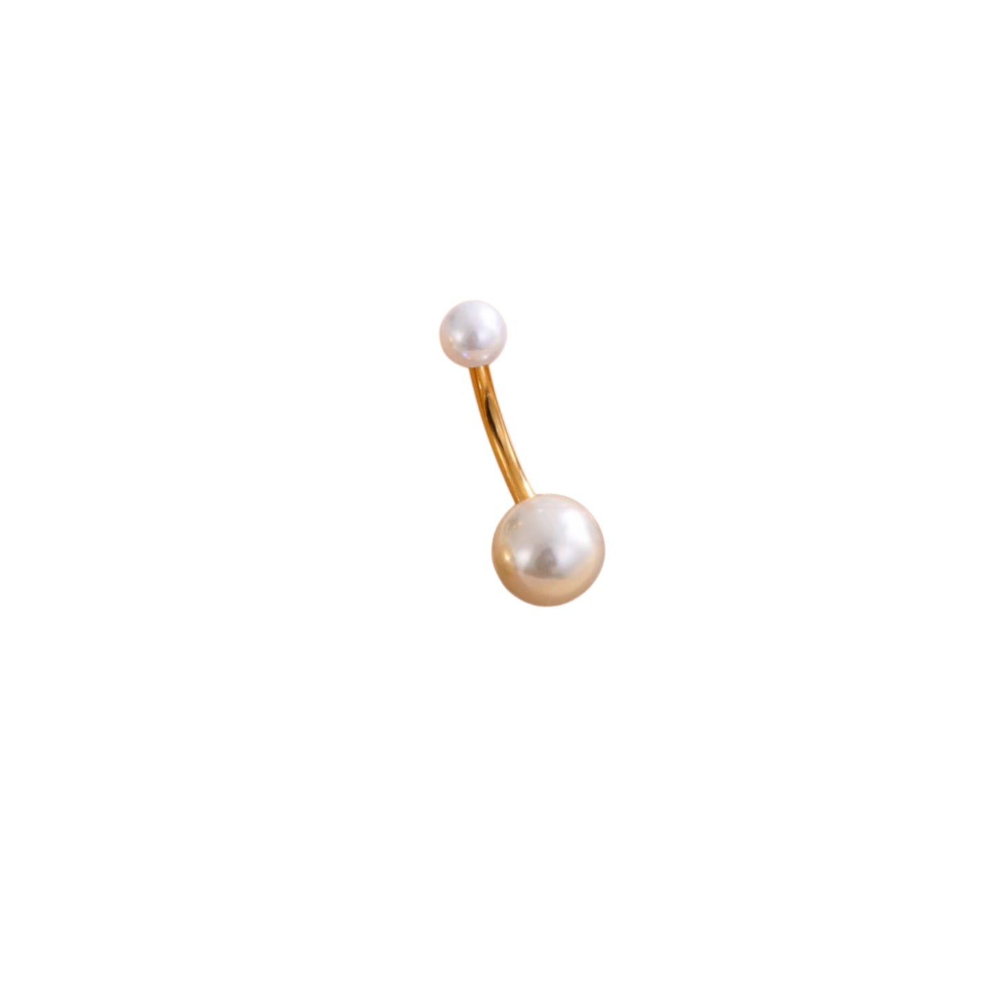 Pearl Belly Piercing