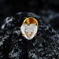 Titanium Heart Threaded Flat Ear Piercing