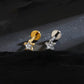 Titanium Dainty Star Flat Ear Piercing