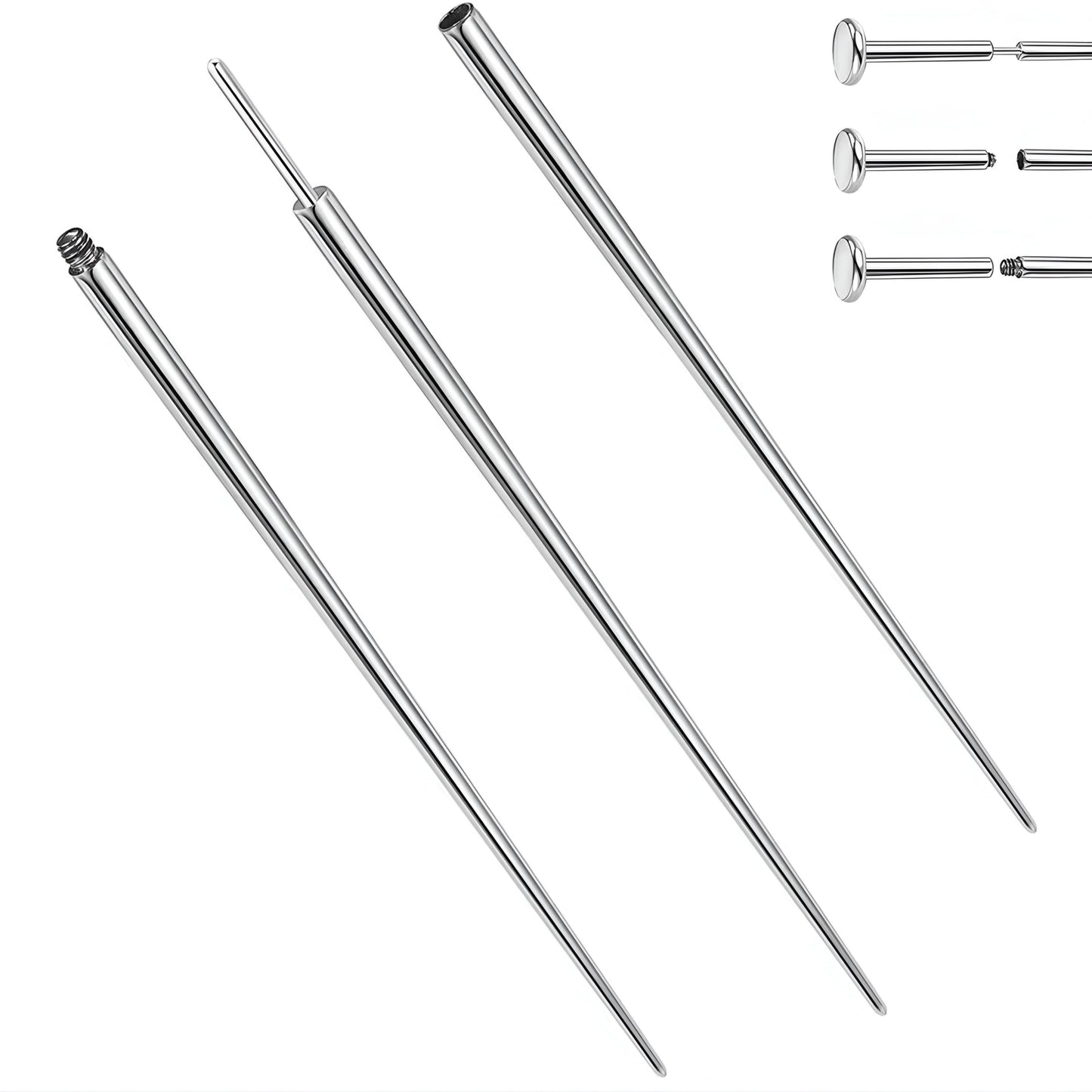 Stainless Steel Piercing Taper Ball Grabber Tools