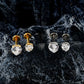 Titanium Heart Threaded Flat Ear Piercing
