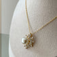Pearl Zircon Shinny Necklace Pendant