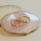 Bamboo Circle Earring Pair