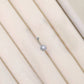 Clear Multi zircon Belly Piercing