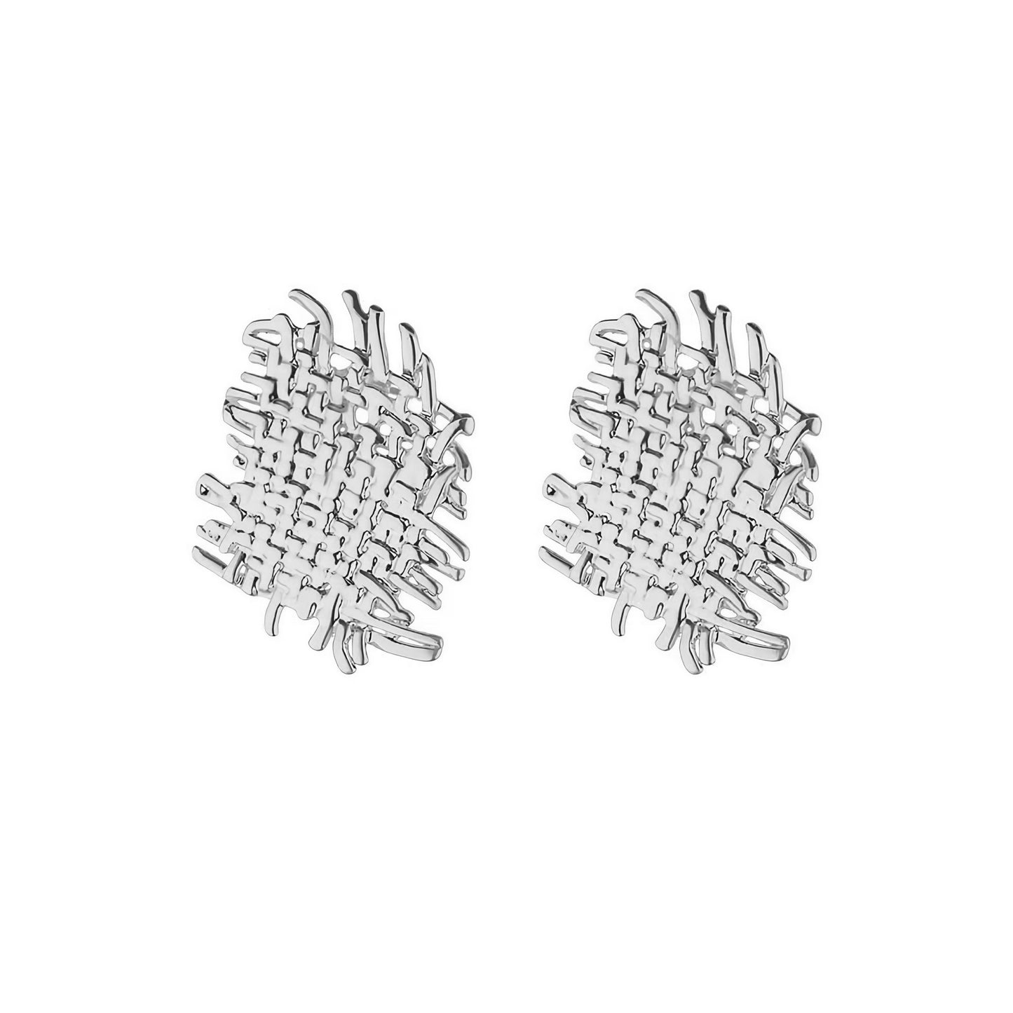 Braided Stud Earring