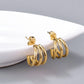Triplet Earring Pair