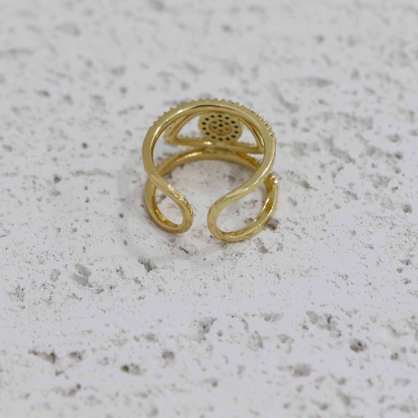 Evil Eye Turquoise Ring