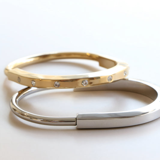 Lock Bracelet Bangle