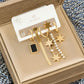 6pcs/set Star Tennis Snake Chain Earring