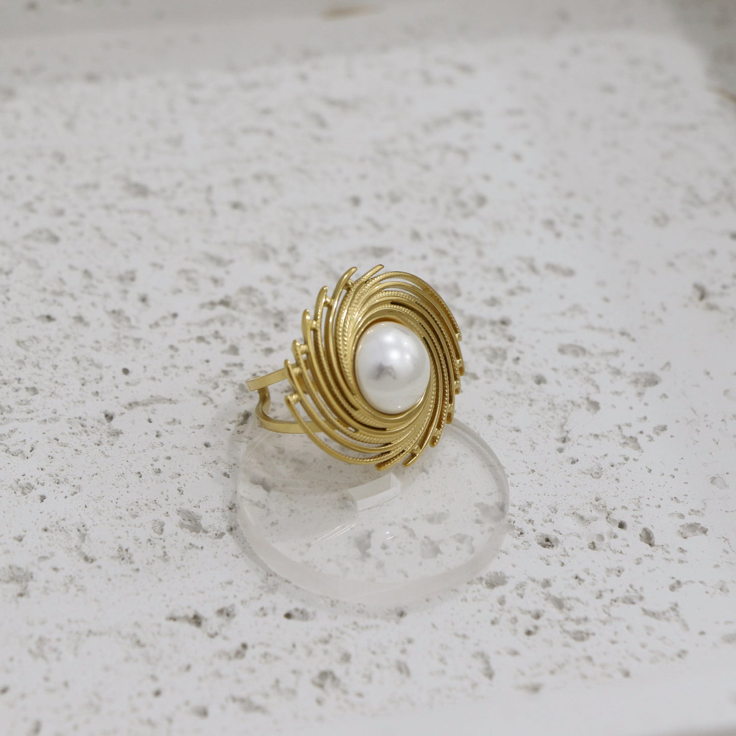 Planet Pearl Ring