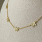 Zircon Butterfly Necklace