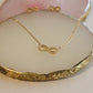 Infinity Design Set Necklace & Earring