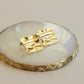 Kalopsia Wavy Vintage Earring Pair