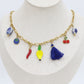 Multi Pendants Cherry Necklace