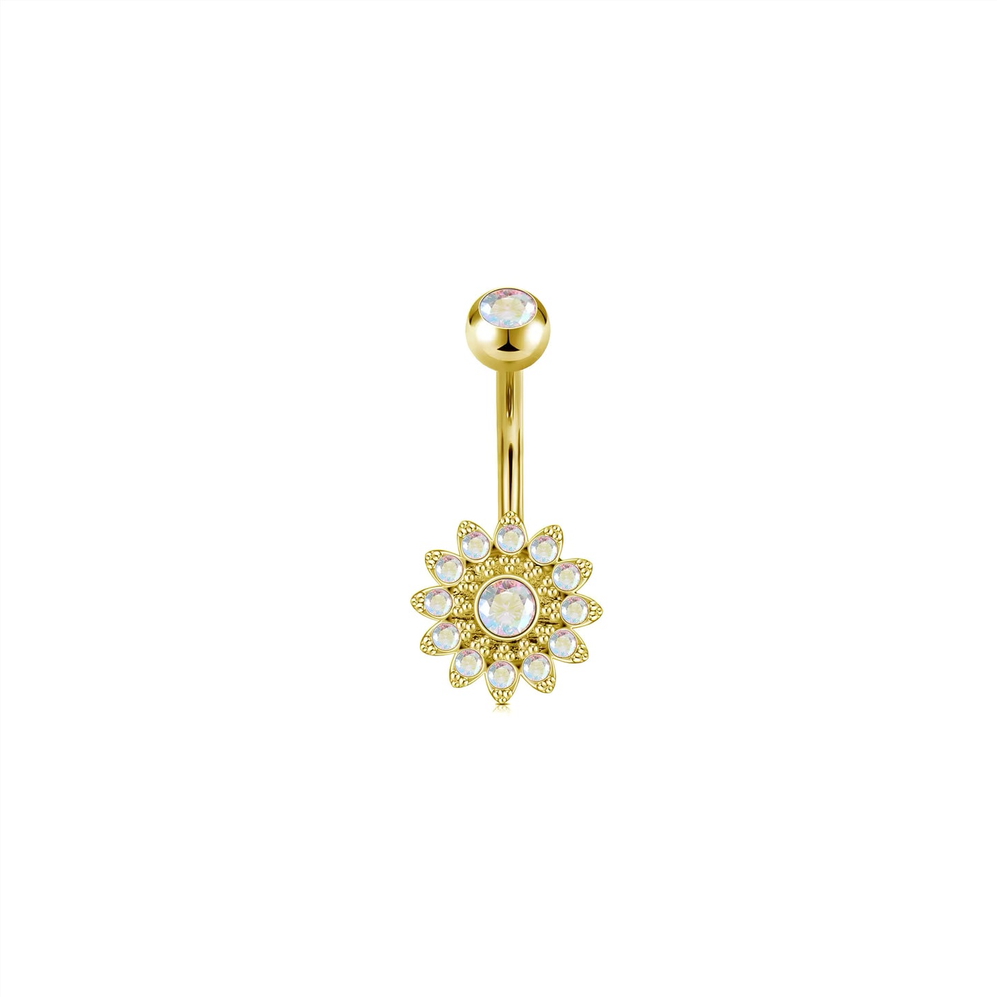 Flower Belly Piercing