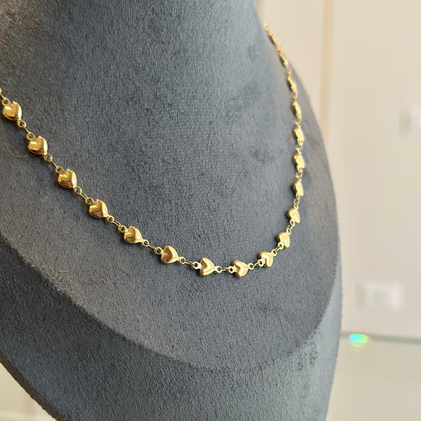 Star Heart Chain Necklace