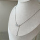Leaf Zircon Necklace Chain