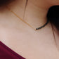 Black Gold Bead Choker