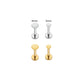 Titanium Circle Disc Flat Ear Piercing