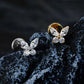 Titanium Mini Butterfly Flat Ear Piercing