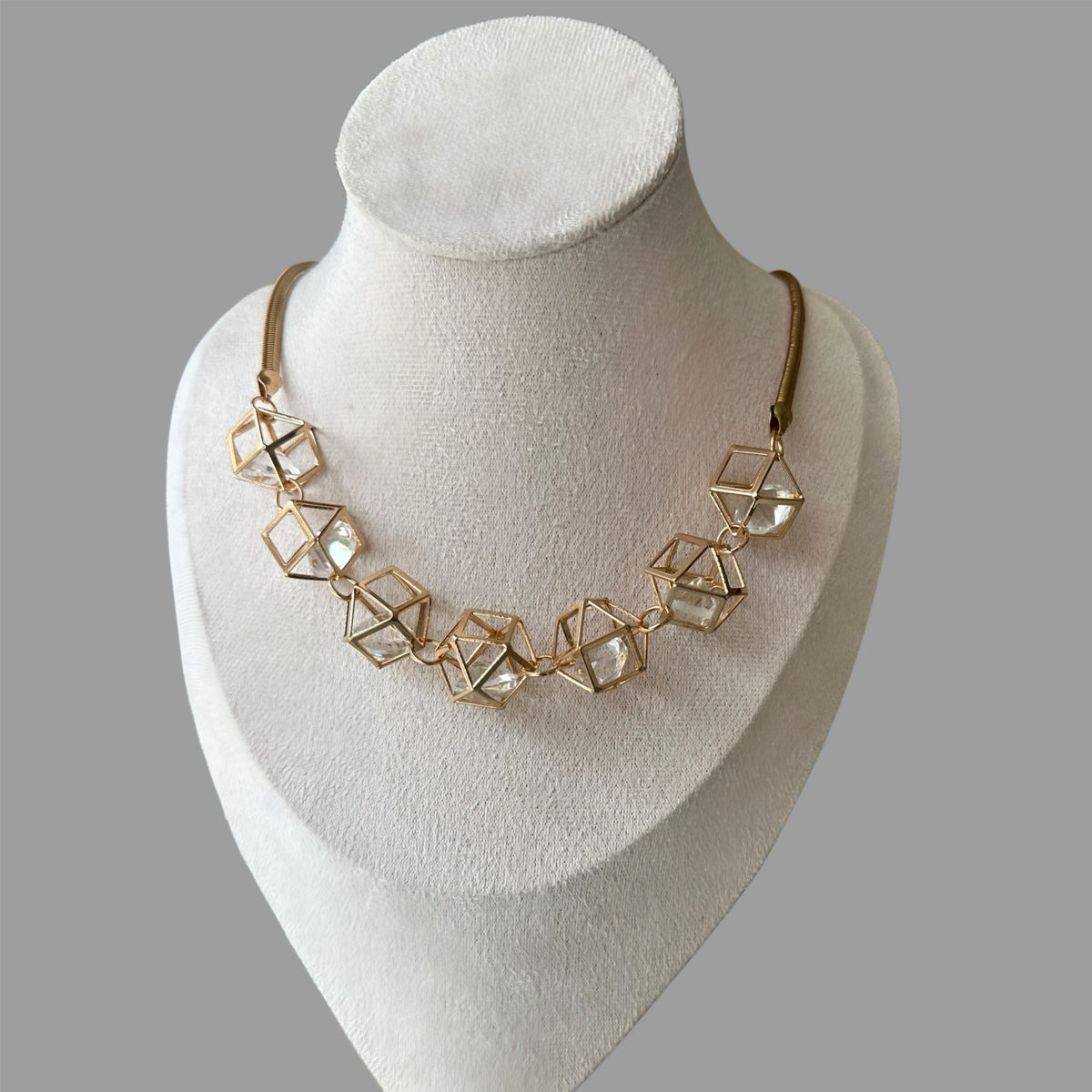 Hexa Cubes Necklace