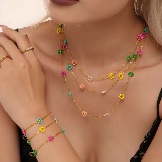Multi Color Flower Set