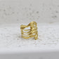 Melted Waive Ring