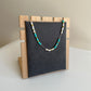 Turquoise White Beads Anklet