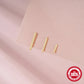 3pcs/set Stud 3 Rodes Earrings