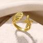 Seashell, Star Fish Adjustable Ring