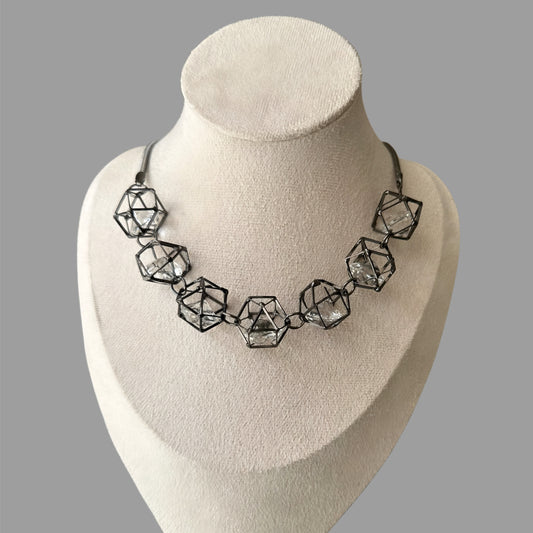 Hexa Cubes Necklace