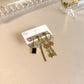 6pcs/set Star Tennis Snake Chain Earring