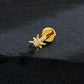 Titanium North Star Flat Ear Piercing