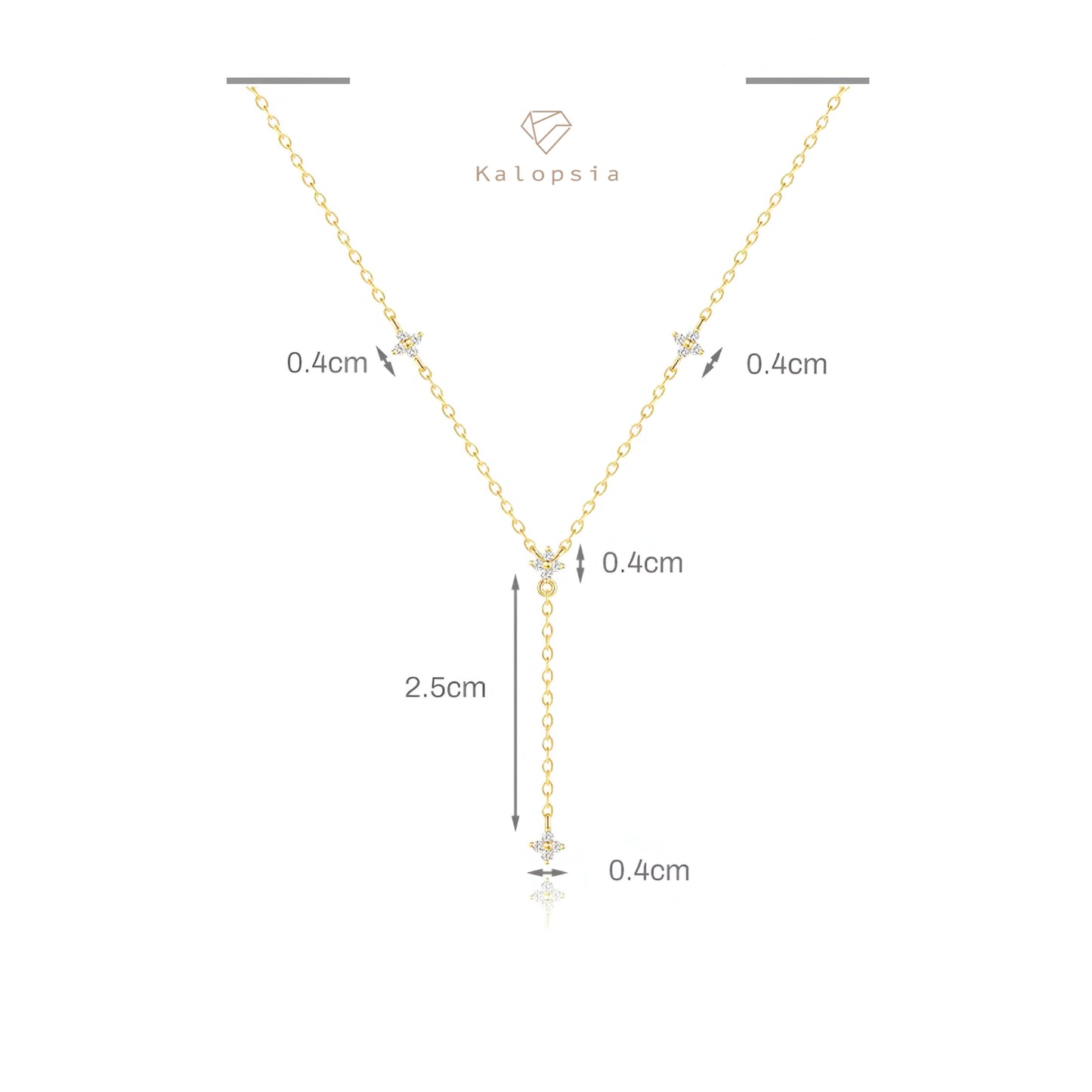Kalopsia Y-shaped Necklace
