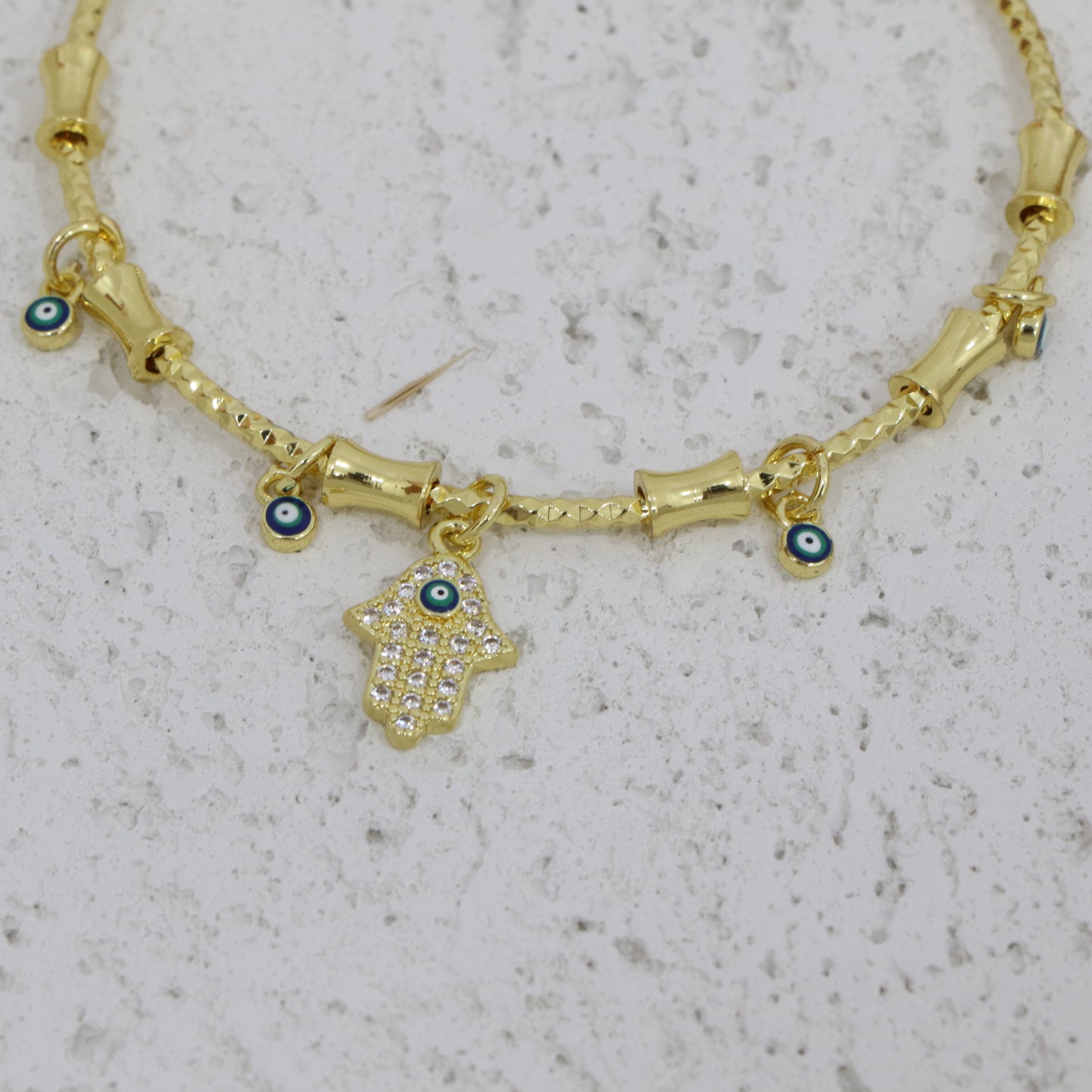 Hamsa Hand Bracelet Bangle