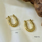 U Twist Earring Pair