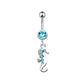 Sea Horse Belly Piercing