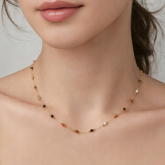 Multicoloured Beaded Set