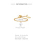 Chain Ring Drop Zircon
