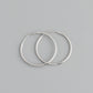 Circle Hoop Earring Pair
