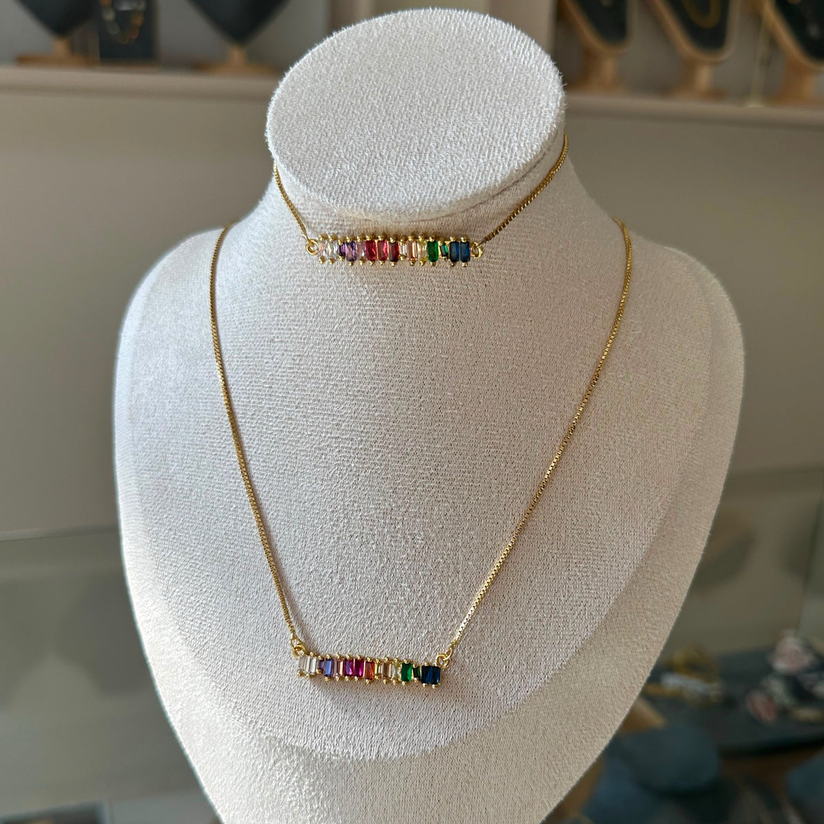 Rainbow Necklace & Bracelet Pendant