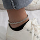 Steel Cable Anklet