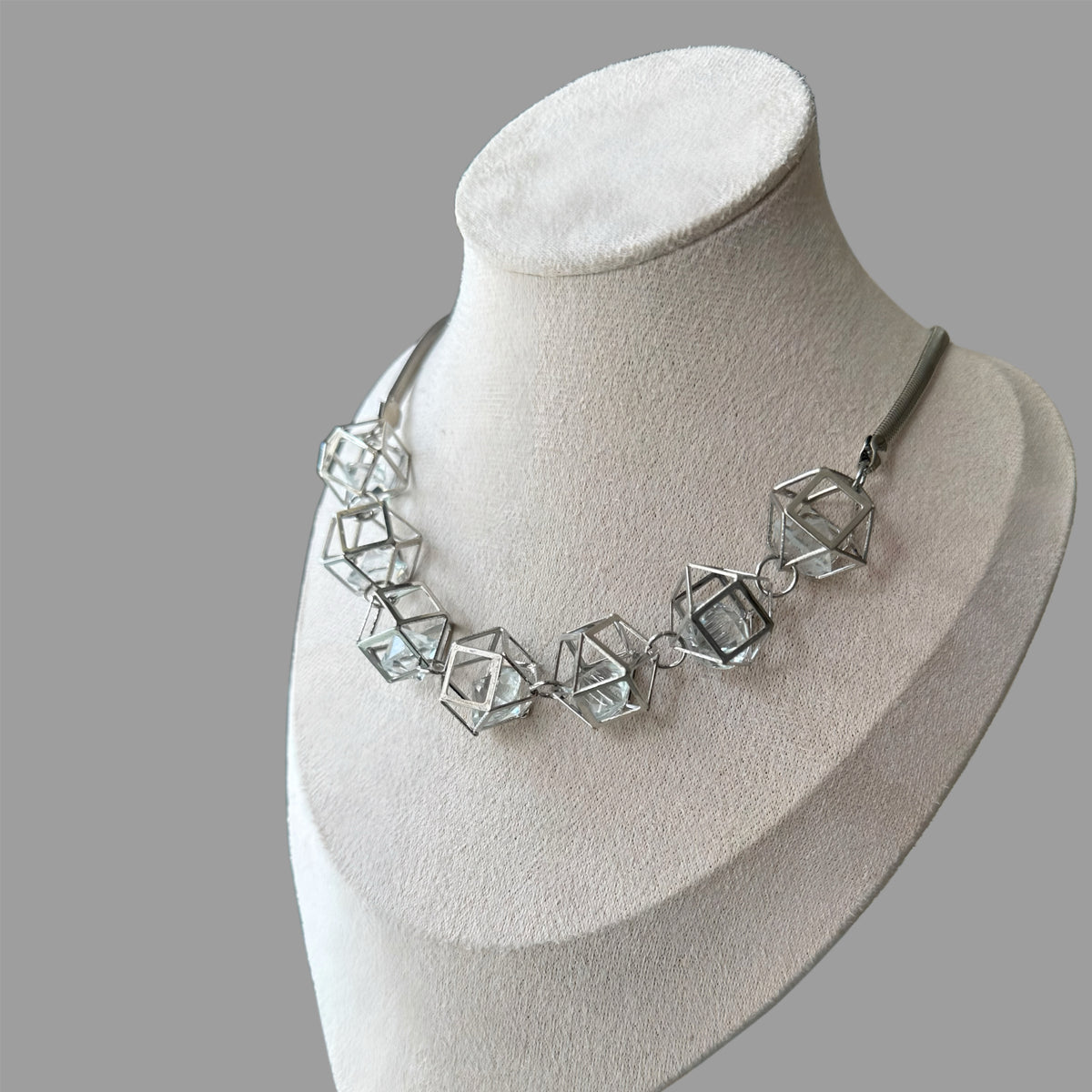 Hexa Cubes Necklace