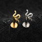 Titanium Mini Snake Serpent Flat Ear Piercing
